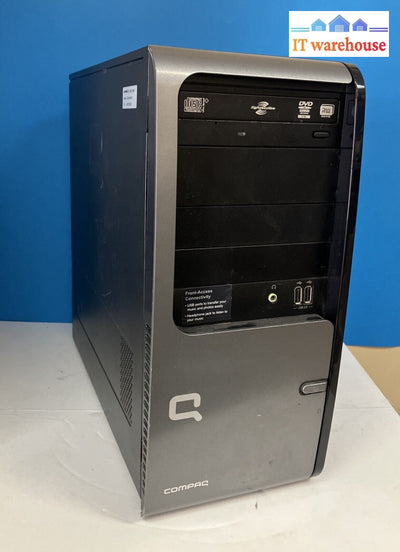 Compaq Pc Sr5000 Desktop With Intel I5-9400 Cpu / 16Gb Ram 500Gb Ssd Win11 ~