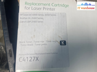 Compatible C4127X Black Toner Hp Laserjet 4000 4050 Brothehl-2460 Canon Lbp-2460