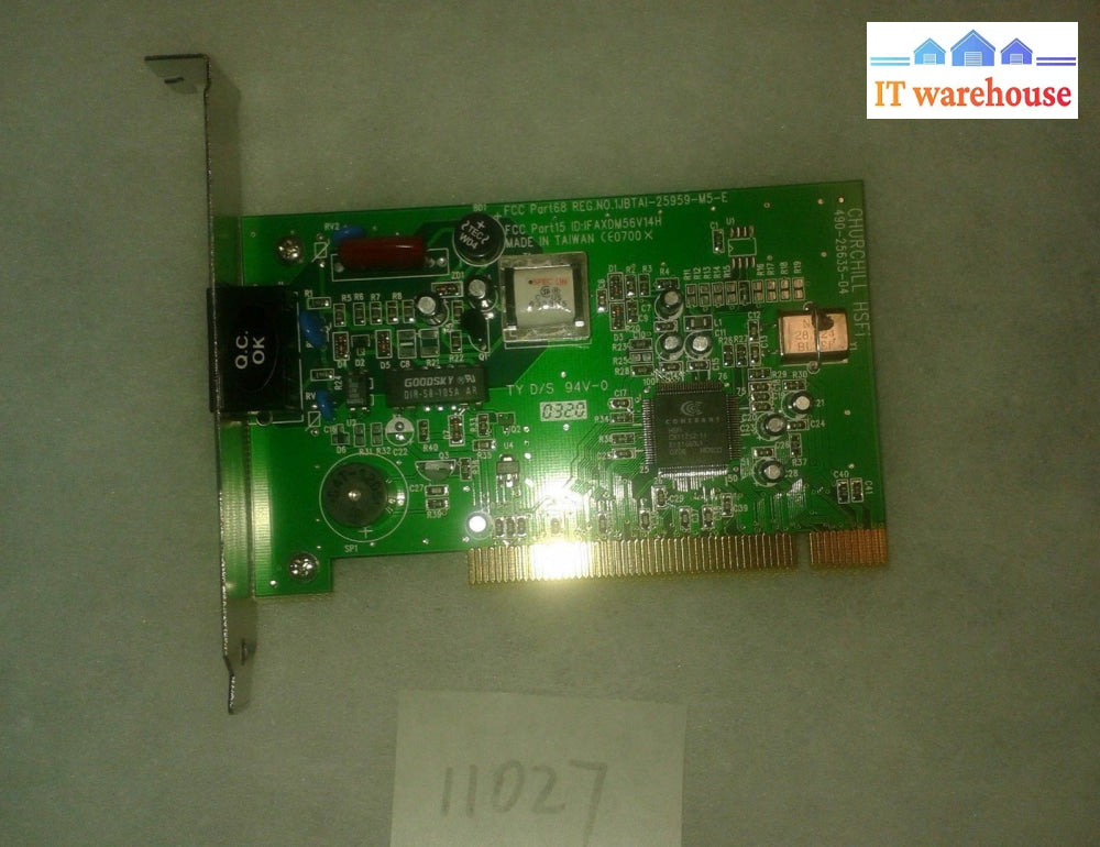 Conexant Datos Fax Modem Pci Adaptador 490-25635-04