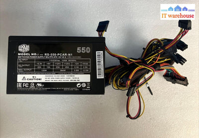 Cooler Master 550W Switching Power Supply Model Rs-550-Pcar-N1 ~