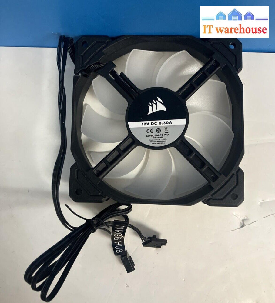 Corsair 12V 0.3A 3.6W High Performance Airflow Case Fan Co-9050059-Ww Rwf0016 ~