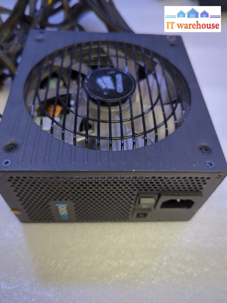 Corsair Gs500 500W Atx Power Supply (2X 6 + 2Pin Pci-E 4 + 4 Pin Cpu) Tested -