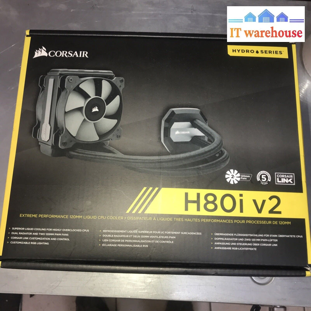 Corsair Hydro Series H80I V2 Liquid Cpu Cooler