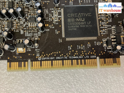 Creative Sound Blaster Audigy 4 Sb0610 Pci Interface Internal Card ~