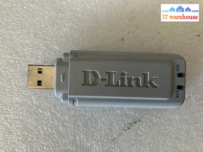 ~ D-Link Dwl-G122 Compact Wireless Usb Adapter 802.11G *Tested/Work*