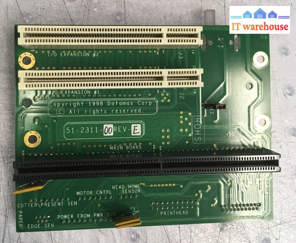 + Datamax 51-2311-00 Rev-E Backplane Board For Label Printer