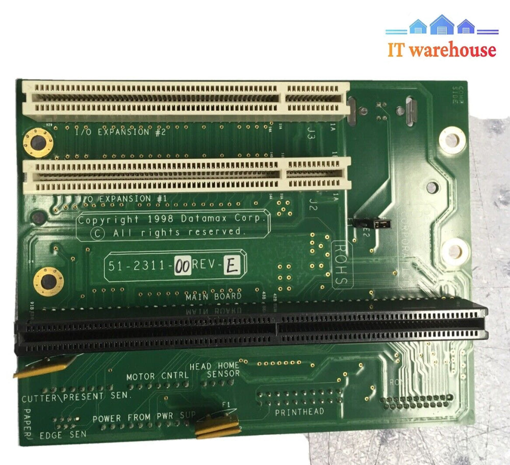 + Datamax 51-2311-00 Rev-E Backplane Board For Label Printer