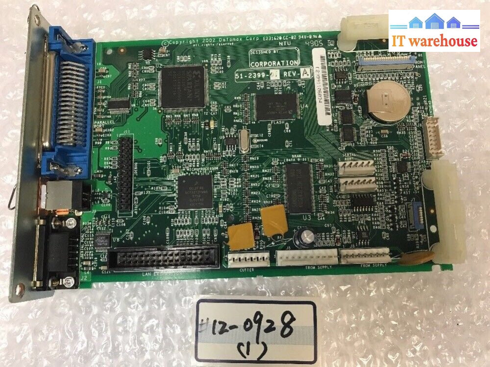 - Datamax M-4208 Rs422 Main System Board Assembly 51-2399-01 Rev -A