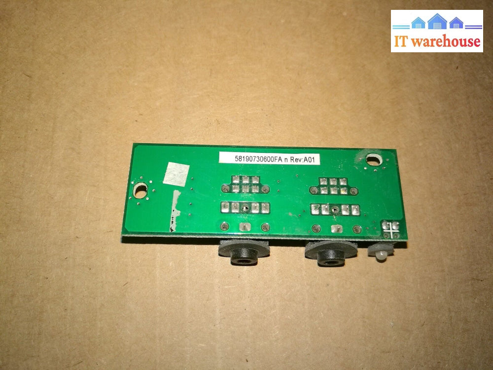 + Daul Audio Board 58190730600Fa For Elo Touch Computer 2245 B.h. 19R1