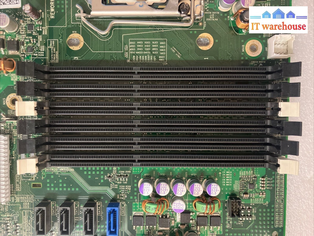 Dell 05Xkkk Poweredge R410 Server Motherboard Lga 1156 W/ Intel Xeon X3430 Cpu ~