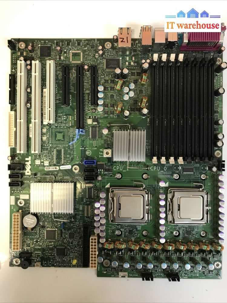 Dell 0Gu083 Gu083 Intel Motherboard With Dual Cpus Xeon E5345 2.33Ghz