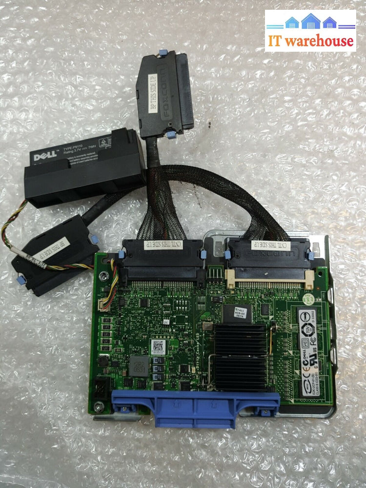 - Dell 0Wy335 Wy335 Poweredge Perc 6I Sas Raid Controller Card W/ Battery