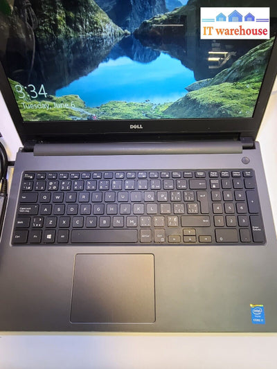 - Dell 15 P51F 15.6’ Laptop Intel I7-5500U Cpu/8Gb Ram/ 240Gb Ssd/Win 10 (*Read)