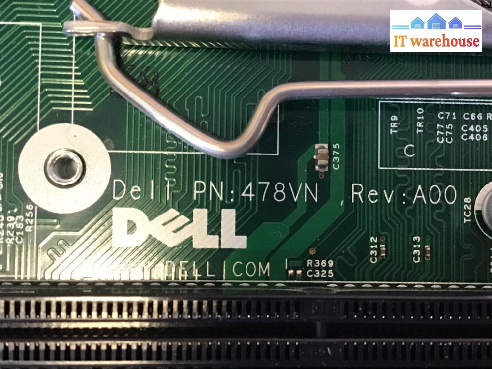 Dell 478Vn Inspiron Vostro 660S 660 Motherboard Vga Hdmi W I/O Plate Tested