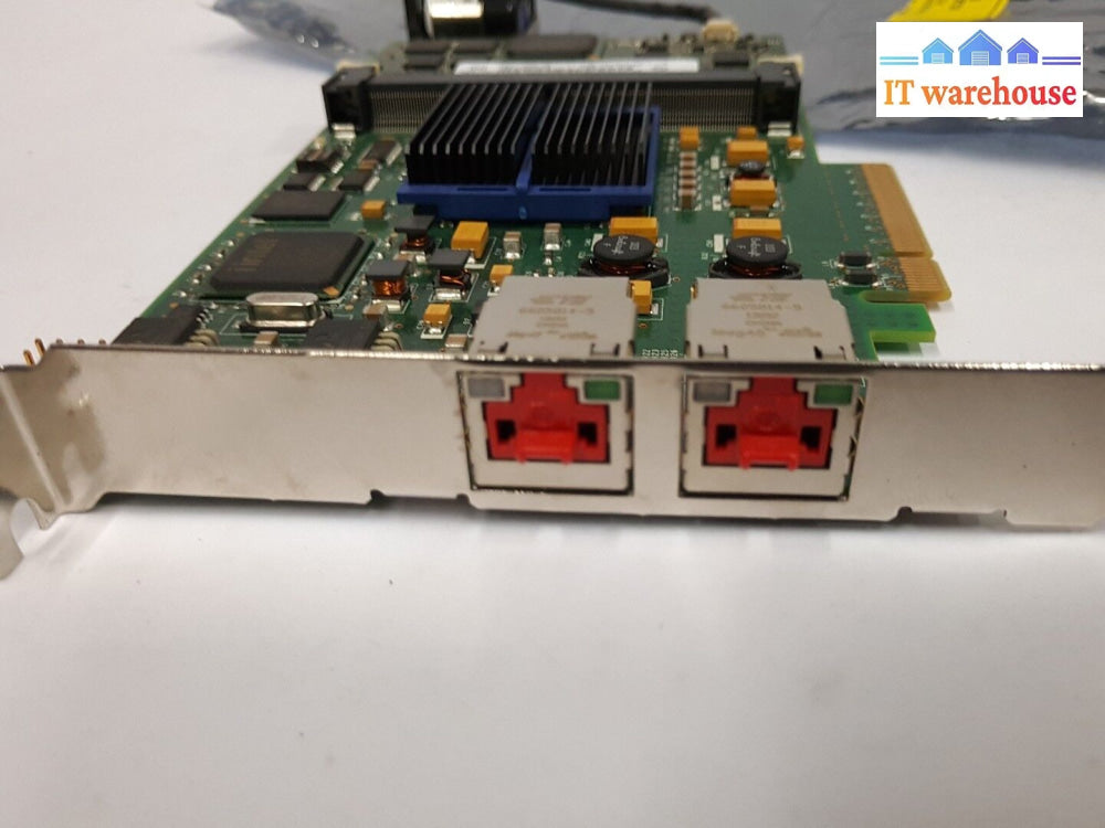 - Dell 69Trr Dual Port Pci-E Raid Controller Card 512Mb With Bbu Battery @@@