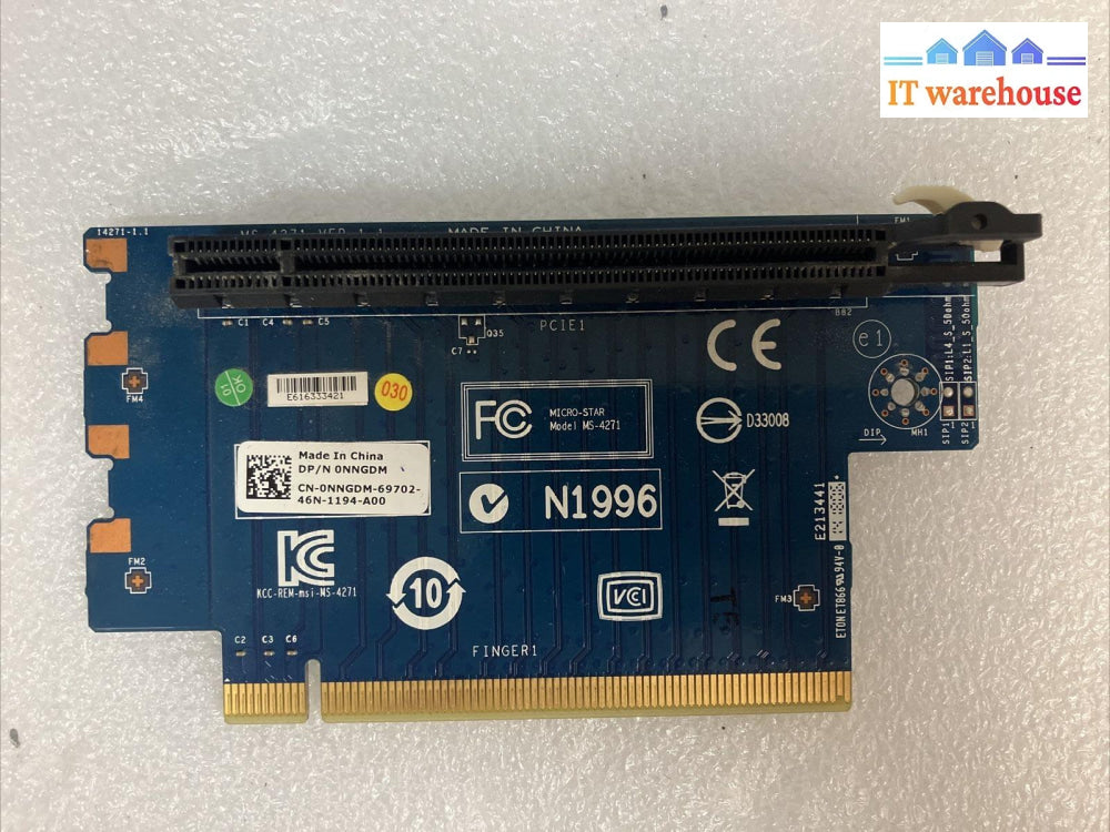 Dell Alienware 51 R2 Sff Pcie X16 Expansion Card Ms-4271 Assembly Nngdm 0Nngdm ~