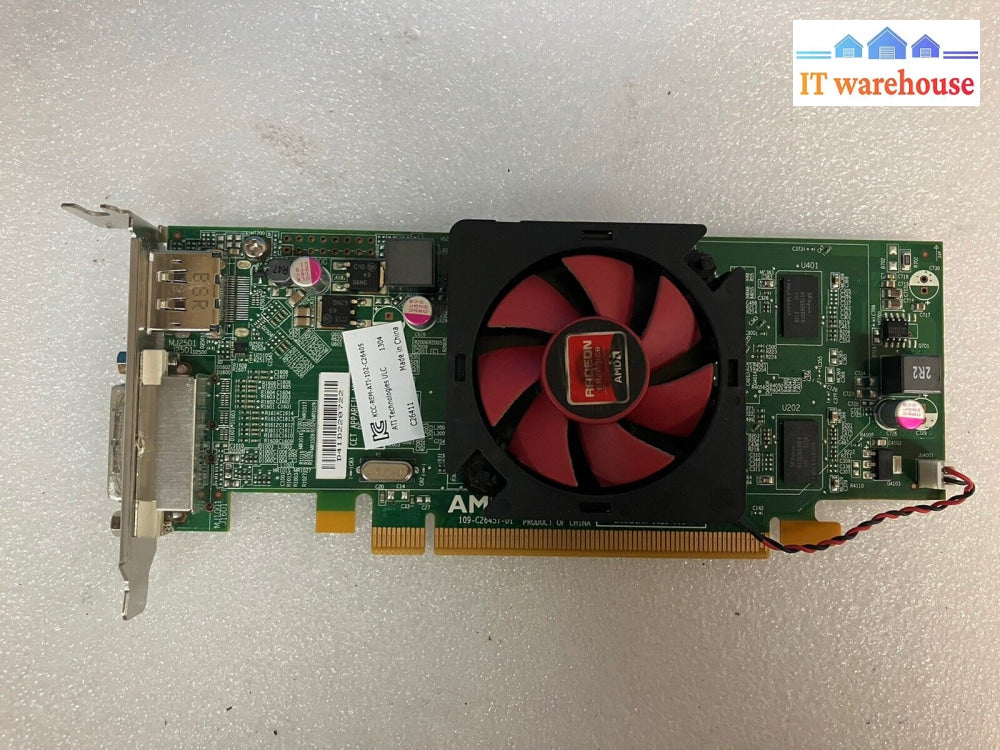 ~ Dell Ati Radeon Hd 6450 1Gb Gddr3 Dvi Dp Pcie Low Profile Graphics Card 00Wh7F