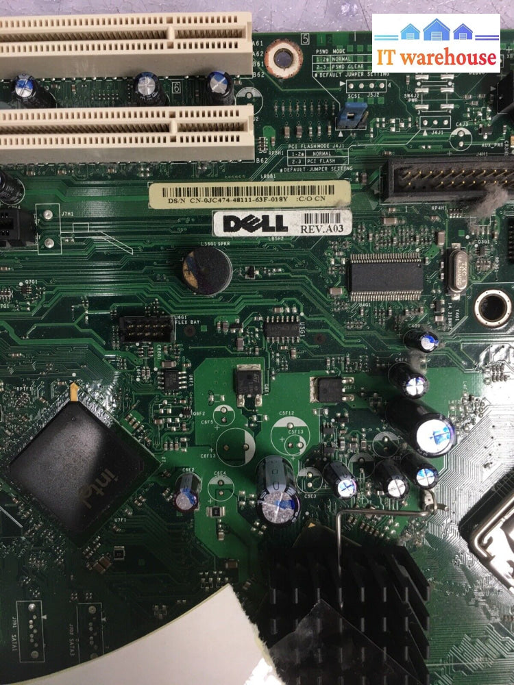 ～Dell Cn-0Jc474-48111 Rev.a03 Motherboard