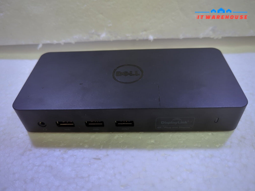 - Dell D3100 Cjp68 Usb 3.0 4K Display Docking Station (No Ac Adapter) Tested