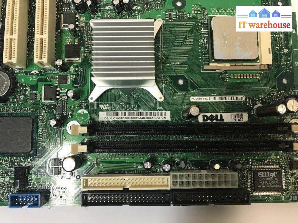 Dell Dimension 3000 Motherboard Tc666 + Pentium 4 Cpu