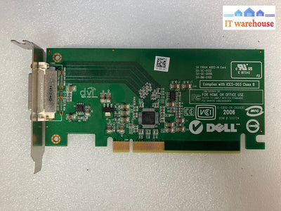 ~ Dell Fh868 0Fh868 Sil 1364A Add2-N Pci-Express Dvi-D Low Profile Adapter Card