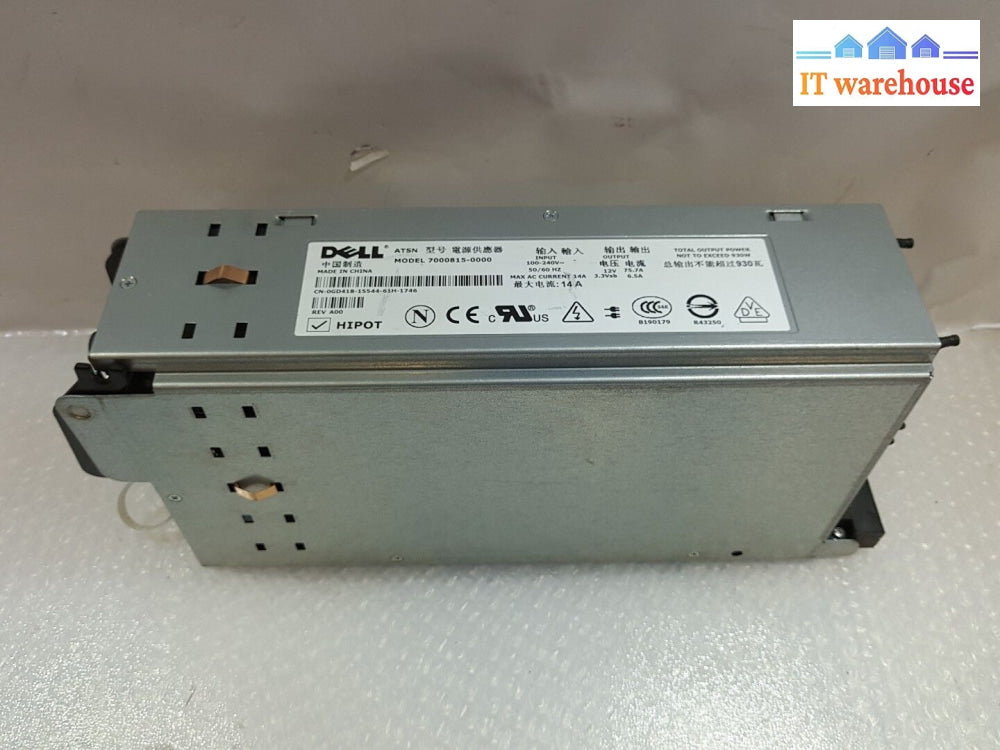 - Dell Gd418 930W Power Supply 7000815-000 @@@