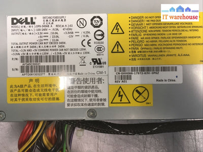 + Dell - Hh066 Dps-345Ab 345W Poweredge 850 / 860 R200 Power Supply