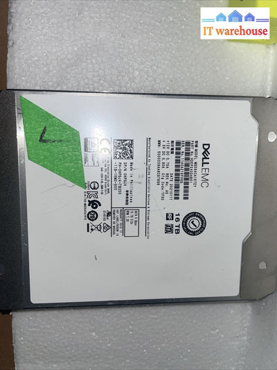 Dell Hpgj4 Toshiba Mg08Aca16Te / Mg08Aca16Tey 16Tb 3.5’ Lff 7.2K Hard Drive