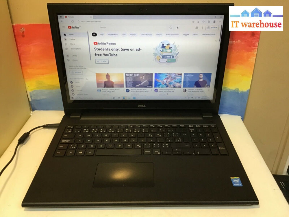 Dell Inspiron 15 3542 15.6’Laptop Intel I3-4030U 1.9Ghz 4Gb Ram 500Gb Hdd Win10