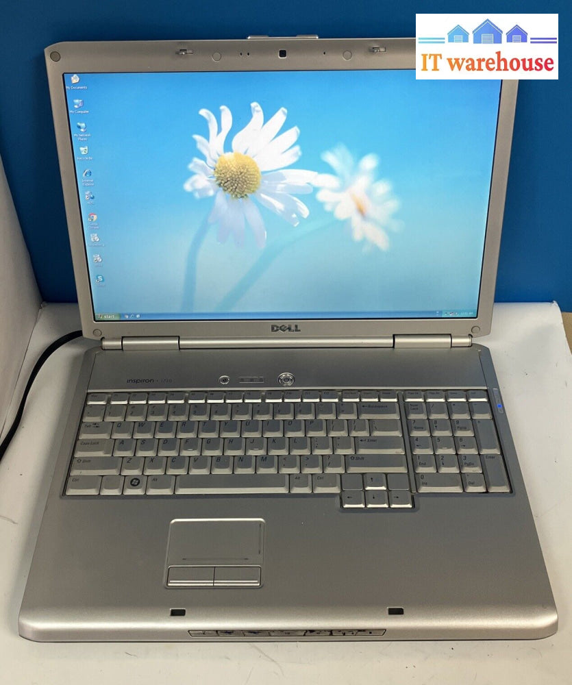 Dell Inspiron 1720 Laptop C2D Cpu 3Gb Ram 320Gb Hdd Xp (Bad Battery Read) ~