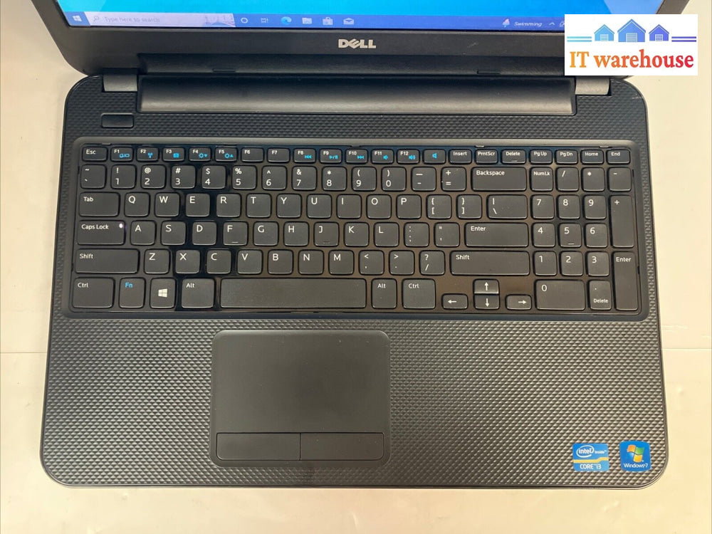 Dell Inspiron 3521 15’’ Laptop Intel I3-3217U Cpu/ 8Gb Ram/ 120Gb Ssd/ Win10 Pro~