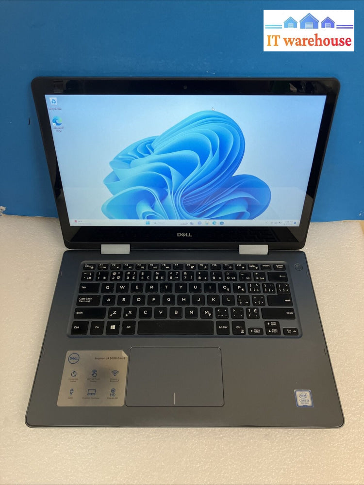 Dell Inspiron 5000 14’ Laptop Core I3-8520U Cpu / 8Gb Ram 256Gb Ssd Win 11 ~