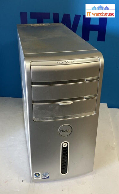 Dell Inspiron 530 Desktop Pc With Intel Q8300 Cpu/ 2Gb Ram/ 250Gb Hdd/ Win Xp ~