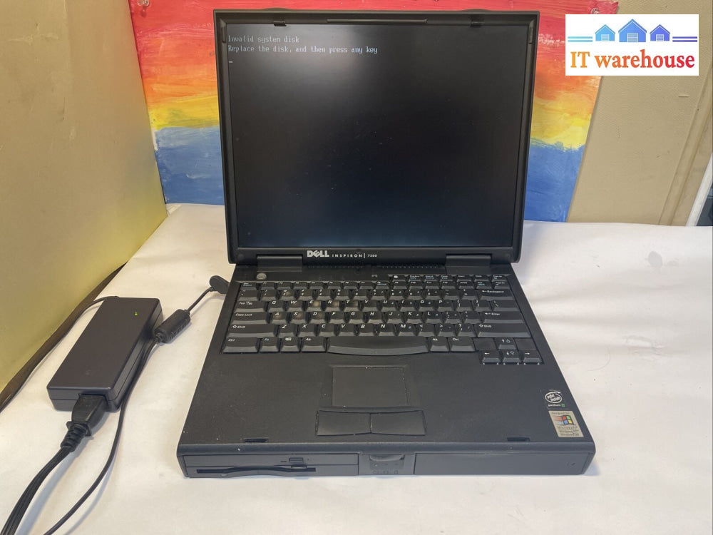 Dell Inspiron 7500 Piii 450Mhz 64Mb 4.3Gb Floppy/ Cd Drive