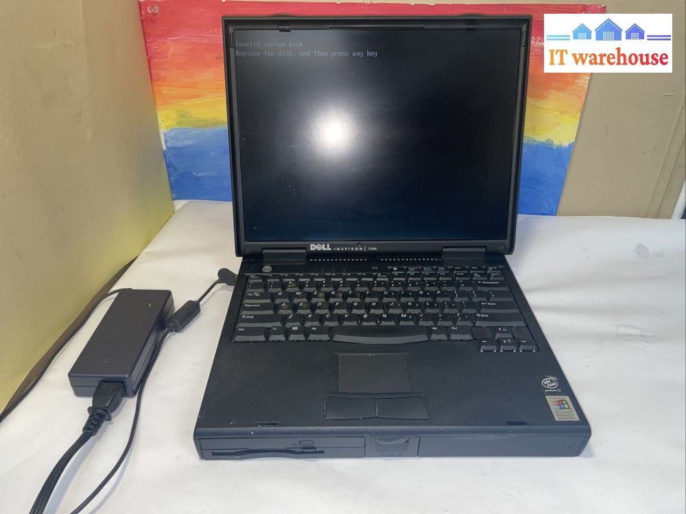 Dell Inspiron 7500 Piii 450Mhz 64Mb 4.3Gb Floppy/ Cd Drive