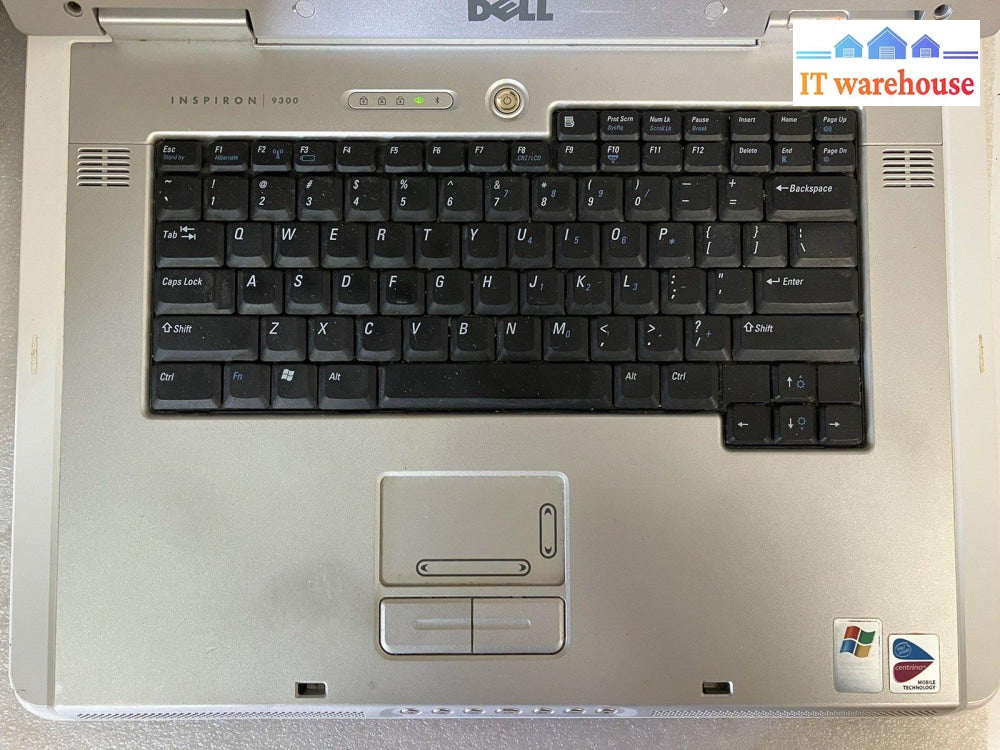 ~Dell Inspiron 9300 17’ Laptop Pentium M 2.0Ghz 1Gb Ram /100Gb Hdd /Xp Sp3 *Read