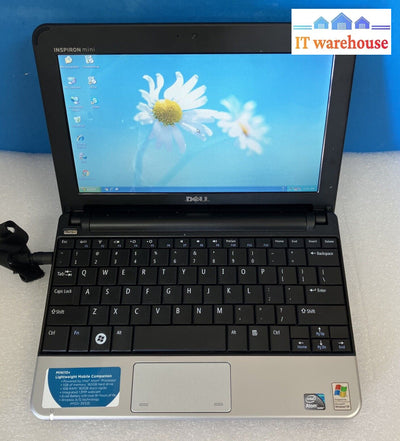 Dell Inspiron Mini Pp19S 10’ Laptop Intel Atom Cpu / 1Gb Ram 160Gb Hdd Xp ~