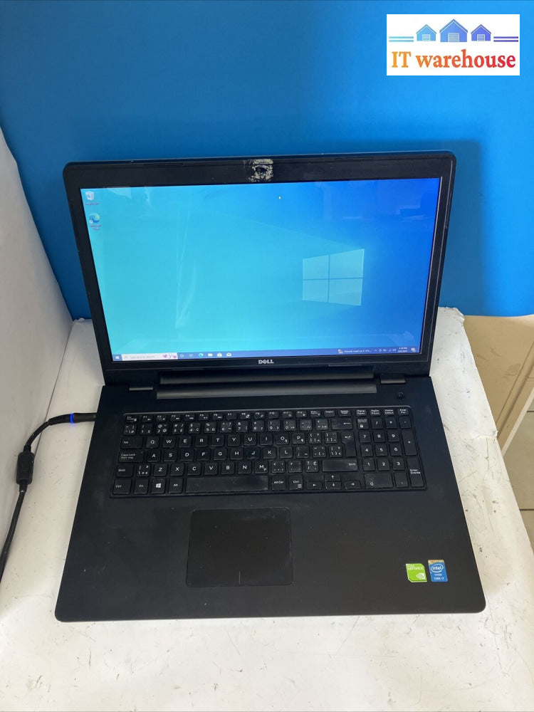 Dell Insprion 5748 17.3’’ I7-4510U 8Gb 256Gb Ssd Windows 10 Pro (No Battery)