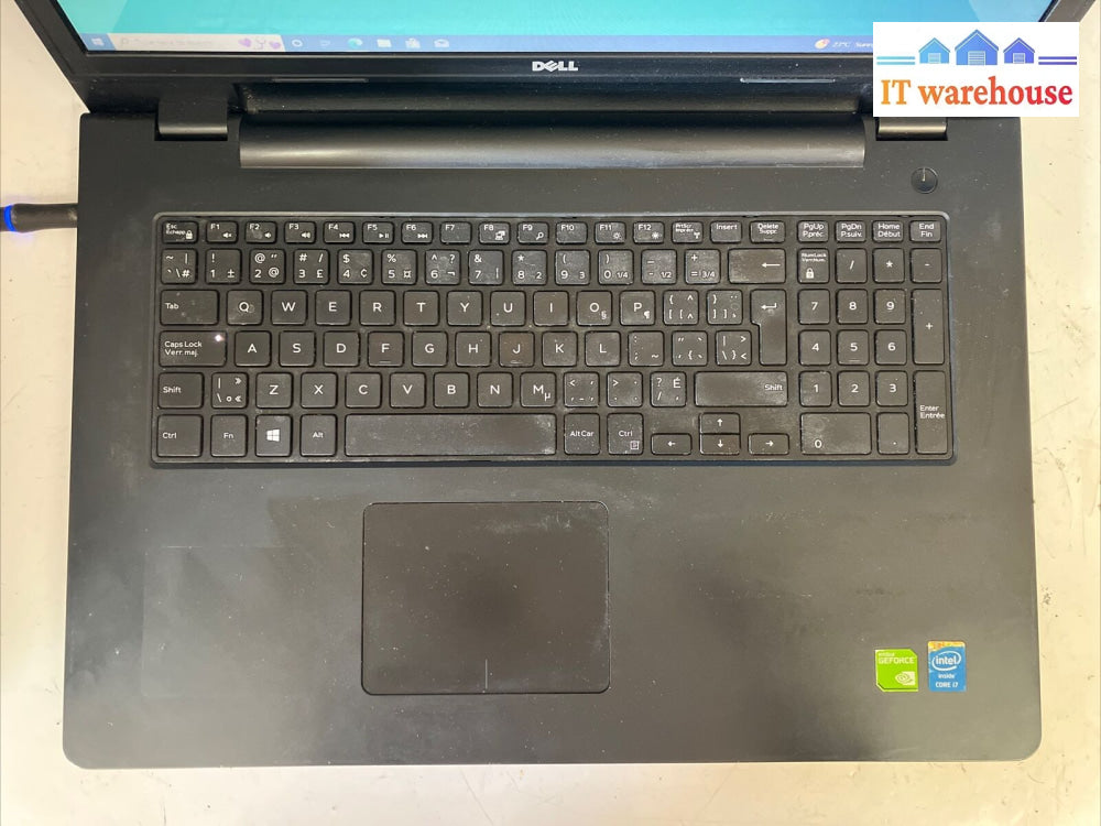 Dell Insprion 5748 17.3’’ I7-4510U 8Gb 256Gb Ssd Windows 10 Pro (No Battery)