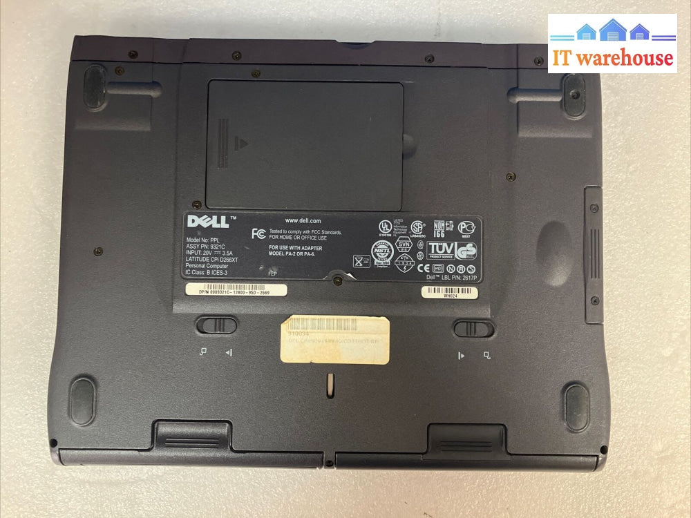 Dell Latitude Cpi D266Xt Ppl Laptop Pentium Ii Cpu 128Mb Ram 60Gb Hdd (Read) ~