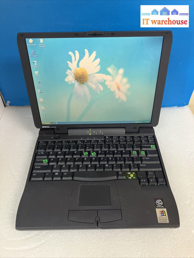 Dell Latitude Cpi D266Xt Ppl Laptop Pentium Ii Cpu 128Mb Ram 60Gb Hdd (Read) ~