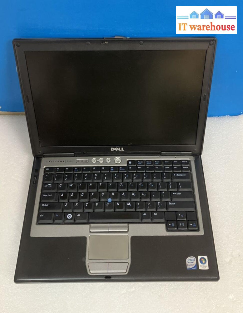 Dell Latitude D630 14’ Laptop Intel C2D Cpu 2Gb Ram 80Gb Hdd Xp (Bad Battery) ~