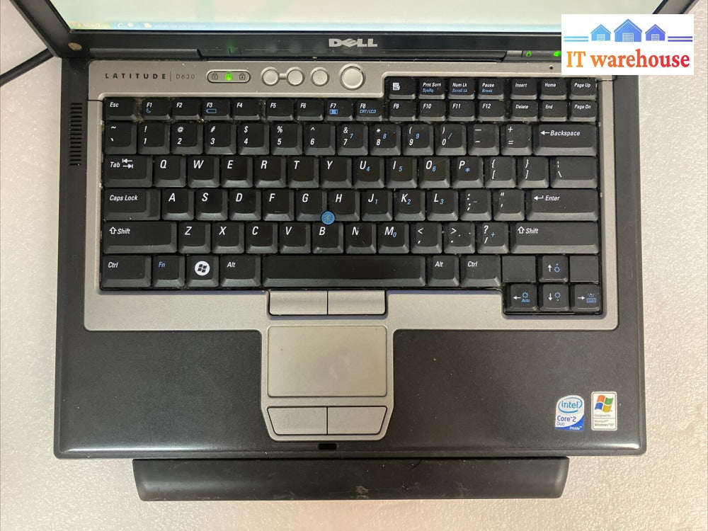 Dell Latitude D630 14’ Laptop Intel C2D Cpu 3Gb Ram 160Gb Hdd Xp (Bad Battery) ~