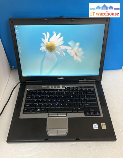 Dell Latitude D820 15’ Laptop Core 2 Cpu / 2Gb Ram 80Gb Hdd Xp (Bad Battery) ~