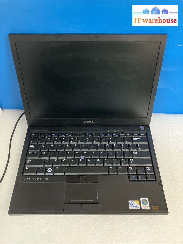 Dell Latitude E4300 Laptop Intel Centrino Cpu / 4Gb Ram 160Gb Hdd /Win Vista ~