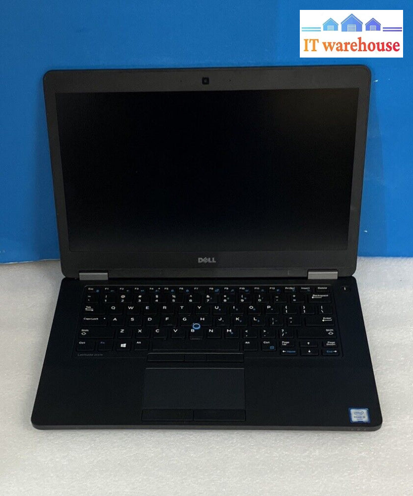 Dell Latitude E5470 14’ Laptop I5-6200U Cpu 8Gb Ram 256Gb Ssd Win 10 (Read) ~