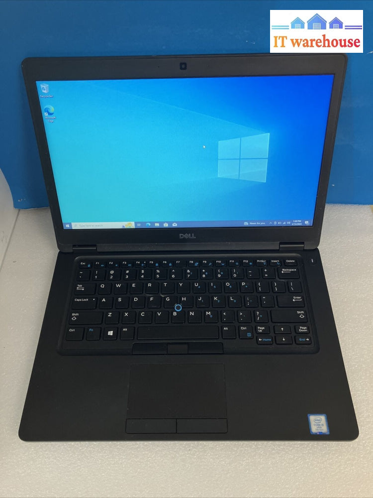 Dell Latitude E5490 14’ Laptop I5-7300U Cpu / 8Gb Ram 256Gb Ssd Win 10 Pro ~