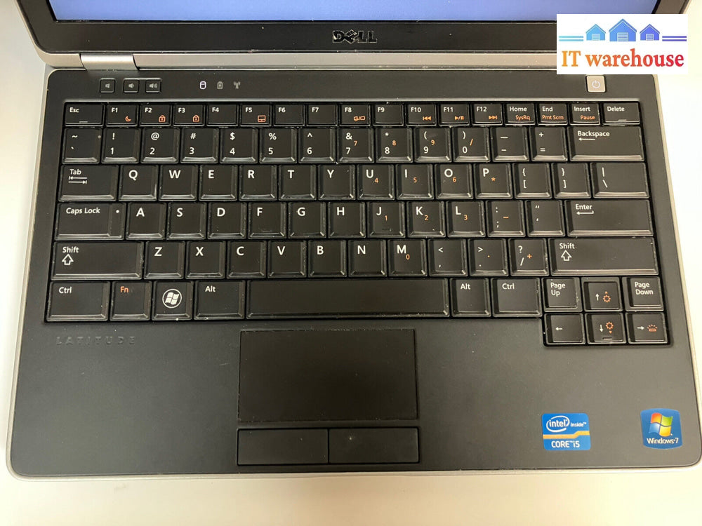 ~ Dell Latitude E6220 Laptop Core I5-2540M 2.6Ghz 8G Ram 12.5’ 128G Ssd Win10Pro