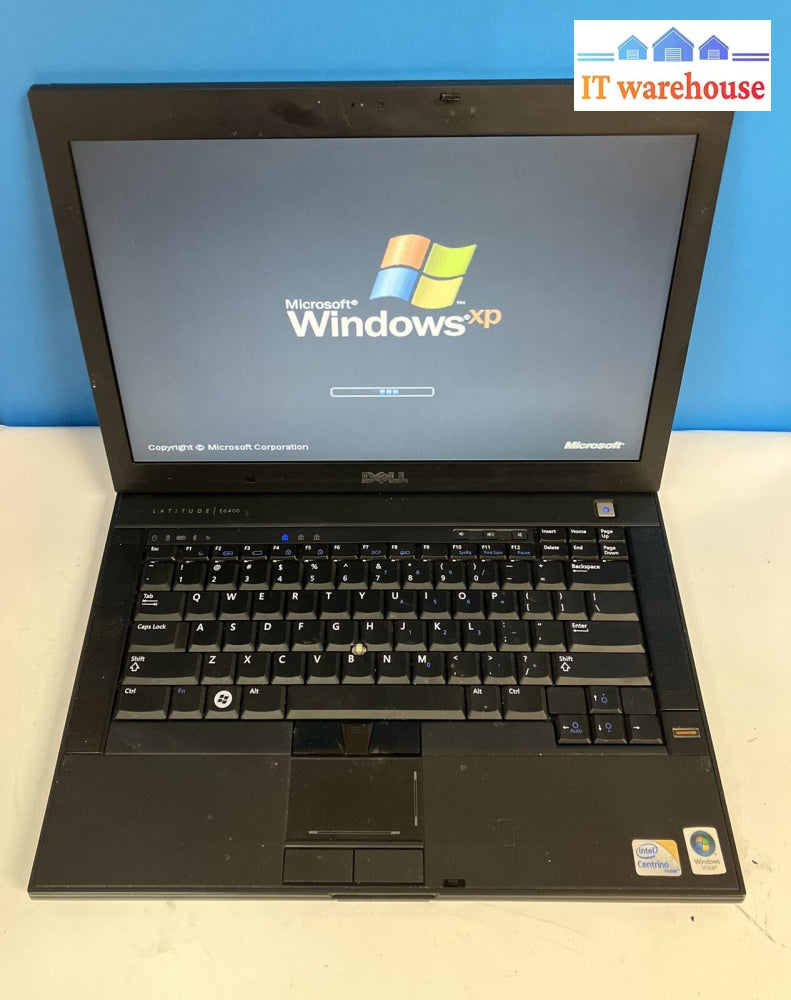 Dell Latitude E6400 14’ Laptop Intel Core 2 Duo Cpu / 3Gb Ram 250Gb Hdd Xp ~