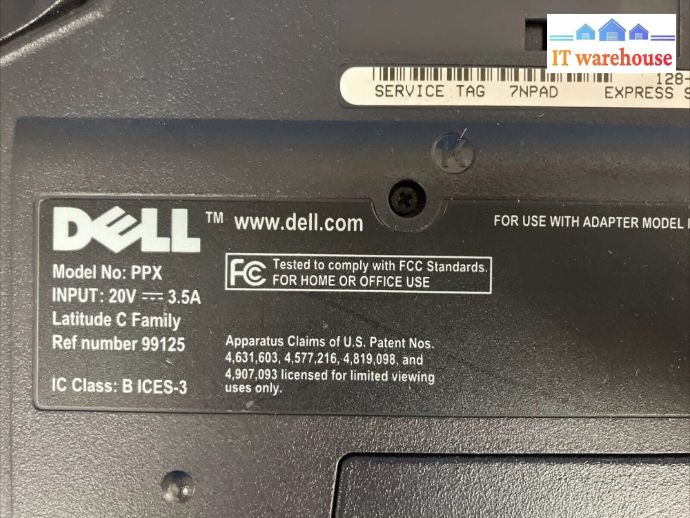 Dell Latitude S500Gt 14’ Laptop Celeron Cpu / 128Mb Ram 80Gb Hdd Xp (Read) ~